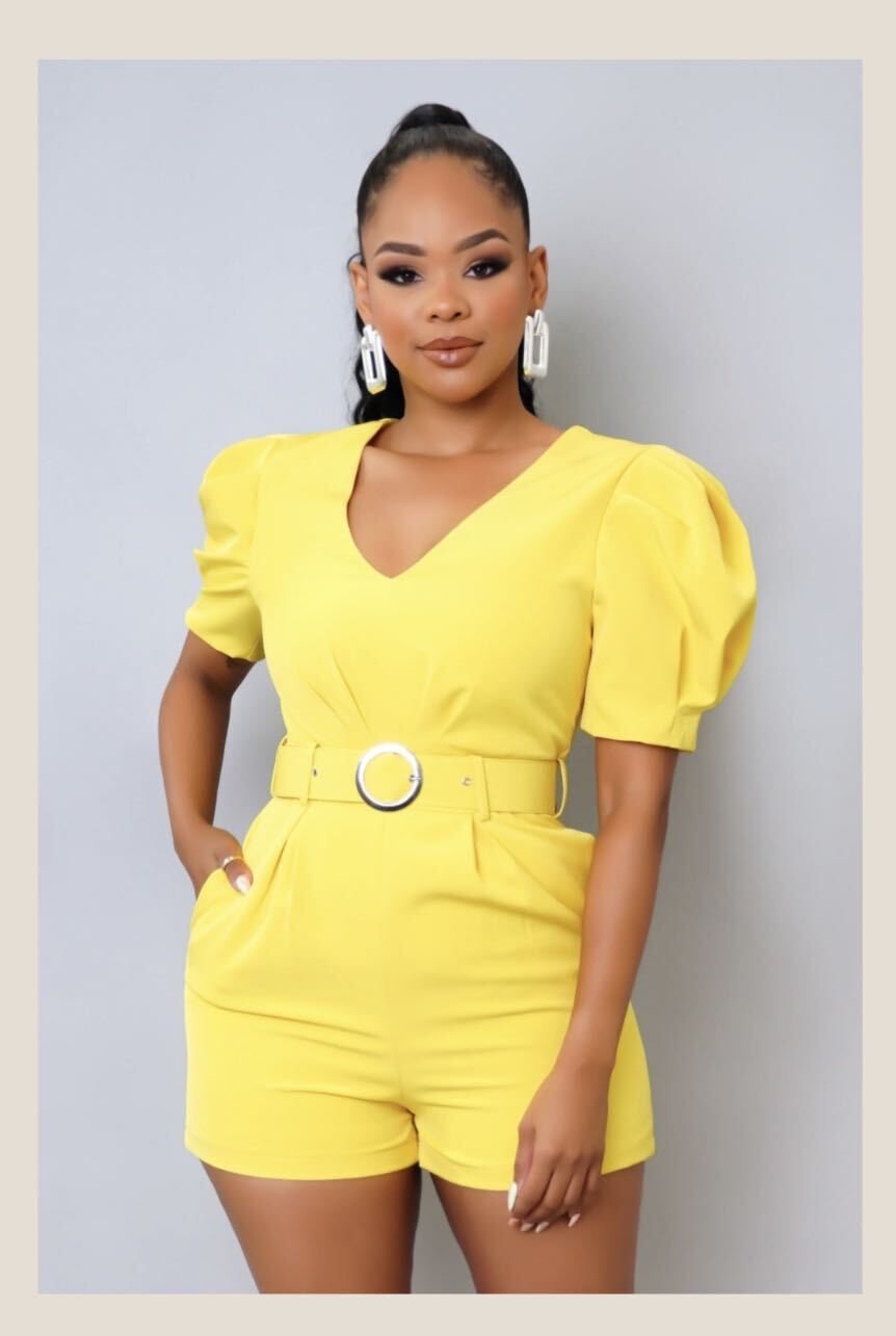 Golden Aura Romper
