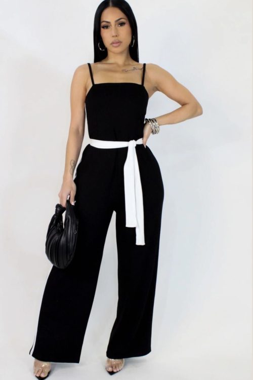 Monochrome Muse Jumpsuit