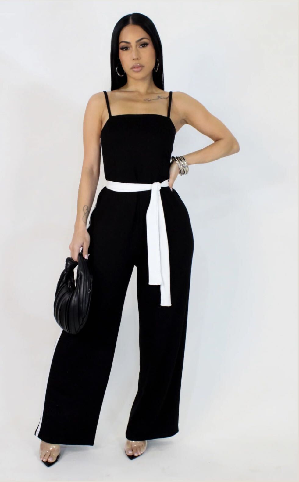 Monochrome Muse Jumpsuit