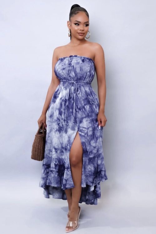 The Indigo Muse Maxi Dress