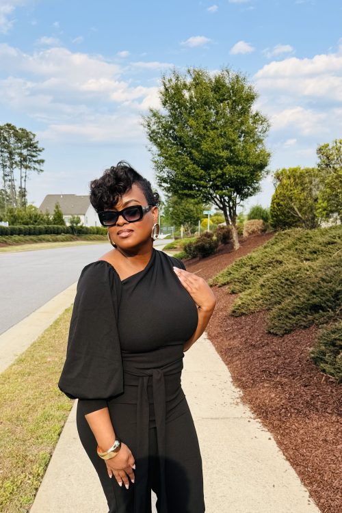 Black Tie Glam Jumpsuit