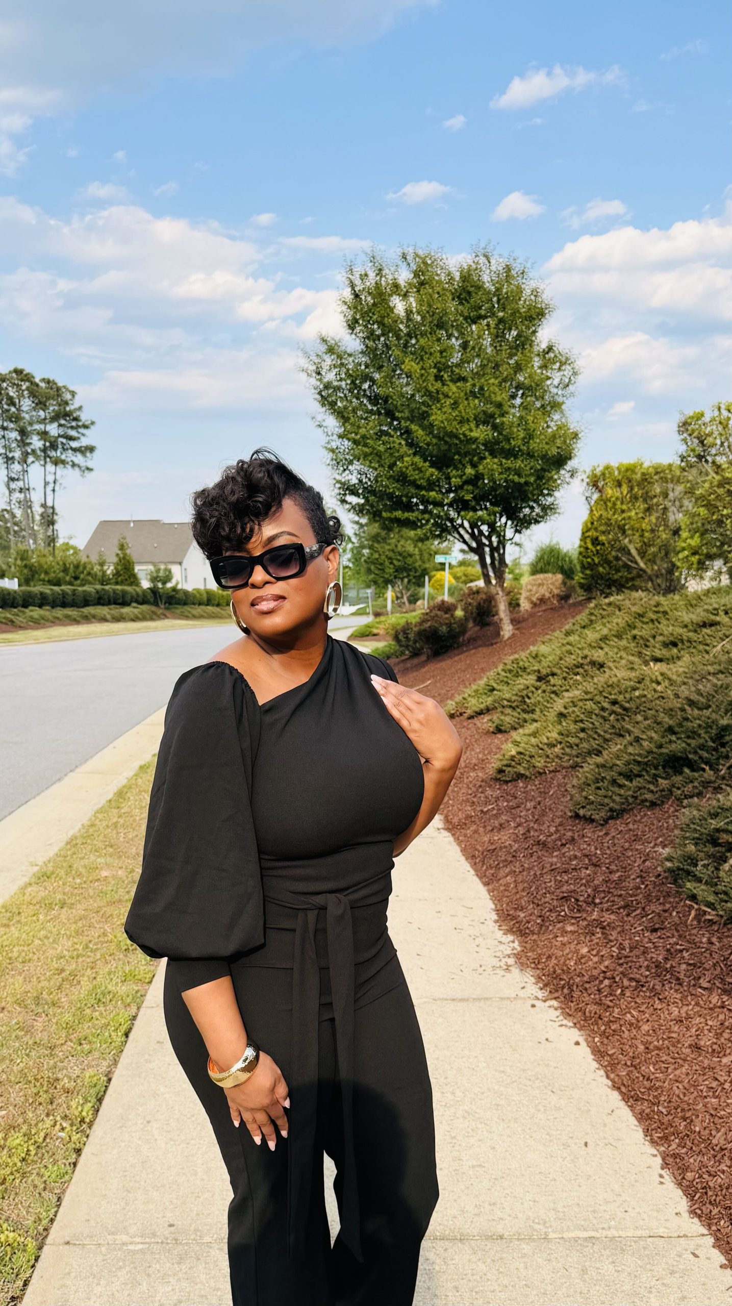 Black Tie Glam Jumpsuit