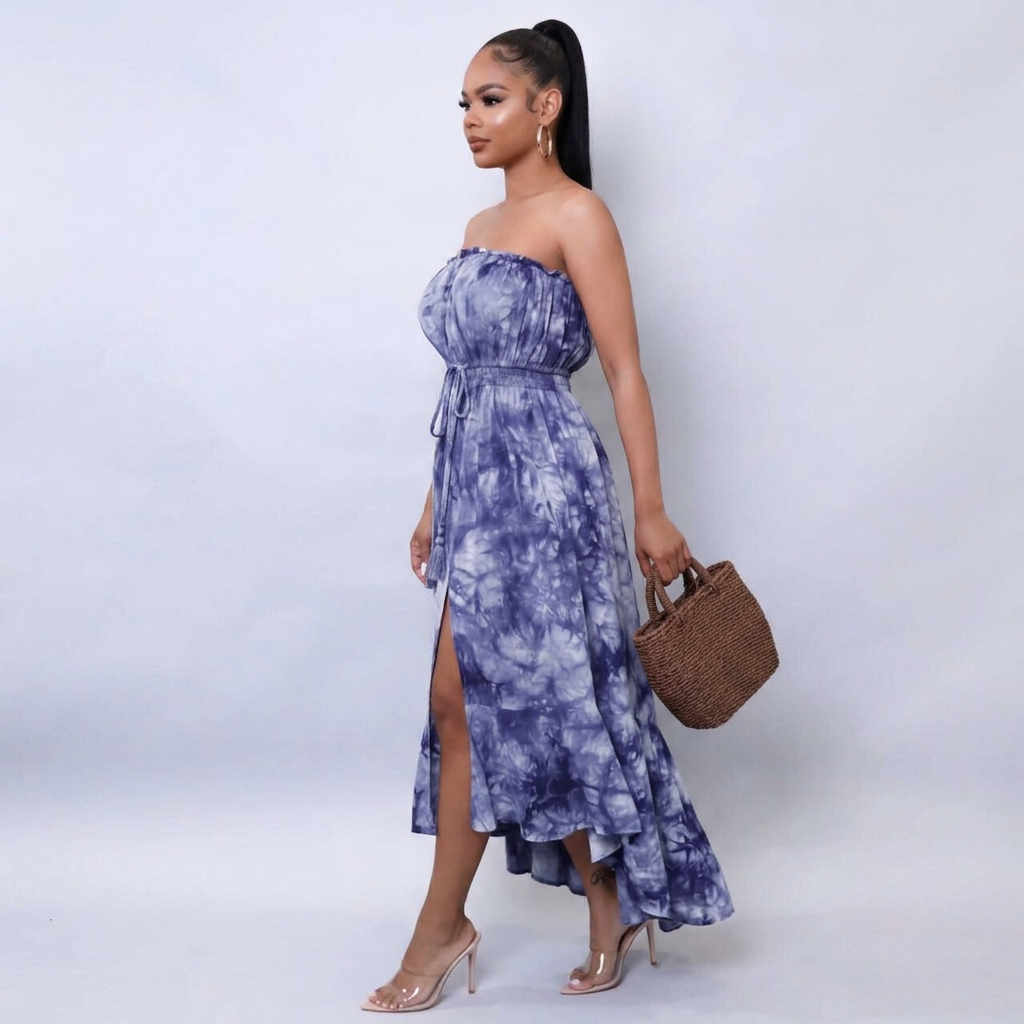 The Indigo Muse Maxi Dress - Image 3